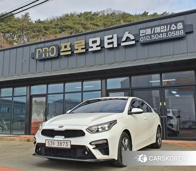 Kia Come New K3 2018 Белый из Кореи