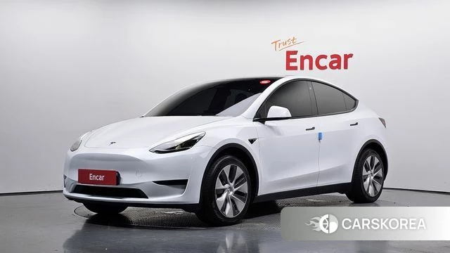 Tesla Model Y 2024 Белый из Кореи