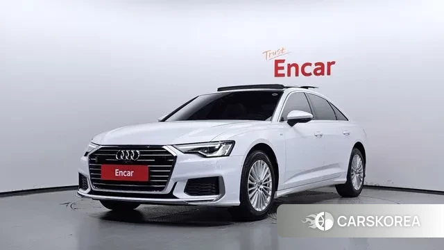 Audi A6 (C8) 2020 Белый из Кореи