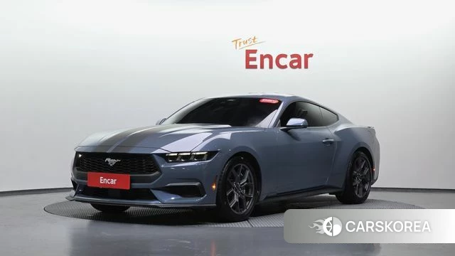 Ford Mustang 7th Generation 2024 Небесно-голубой из Кореи