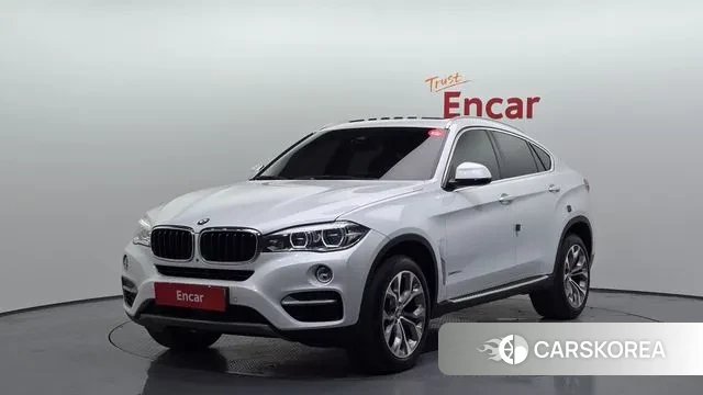 BMW X6 (F16) 2019 Белый из Кореи