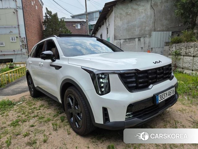 Kia The New Sorento 4th Generation 2026 Белый из Кореи