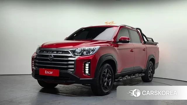 Ssangyong The New Rexton Sports Cannes 2021 Красный из Кореи