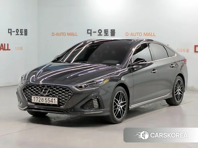 Hyundai Sonata New Rise 2019 Серебристо-серый из Кореи