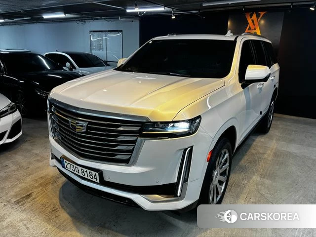 Cadillac Escalade 5th Generation 2021 Белый из Кореи