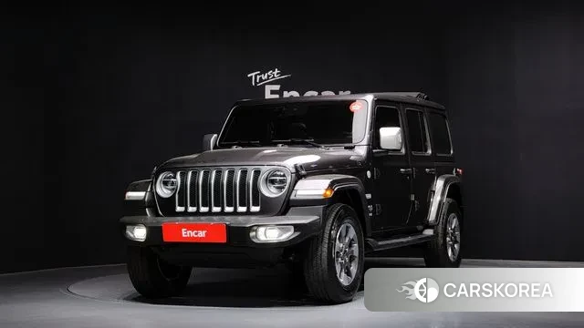 Jeep Wrangler (JL) 2021 Серый из Кореи