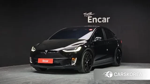 Tesla Model X 2020 Черный из Кореи