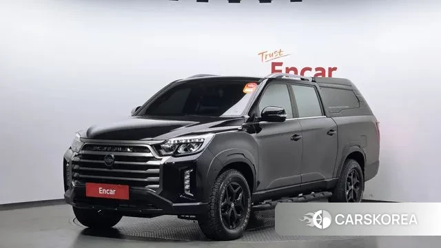 Ssangyong The New Rexton Sports Cannes 2021 Черный из Кореи