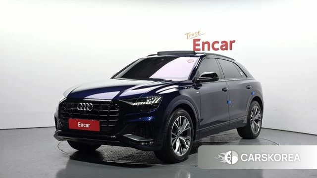 Audi Q8 (4M) 2022 Синий из Кореи