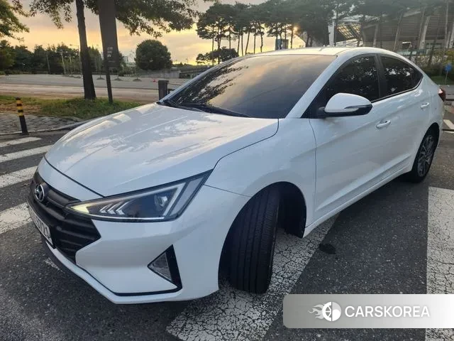 Hyundai The New Avante AD 2018 Белый из Кореи