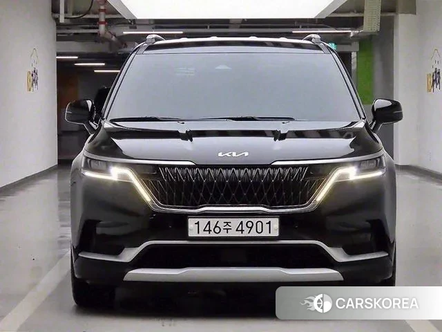 Kia Carnival 4th generation 2022 Черный из Кореи