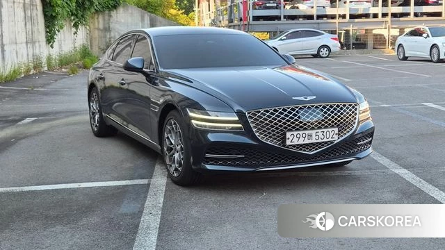Genesis G80 (RG3) 2020 Темно-зеленый из Кореи