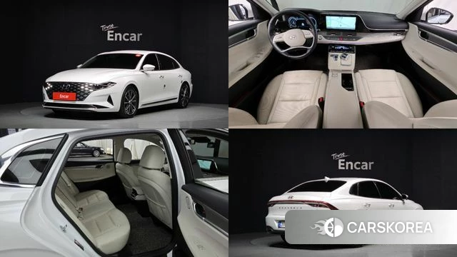 Hyundai The New Grandeur IG 2021 Белый из Кореи