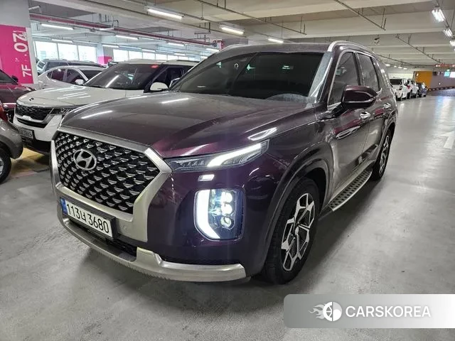 Hyundai Palisade 2021 Красный из Кореи