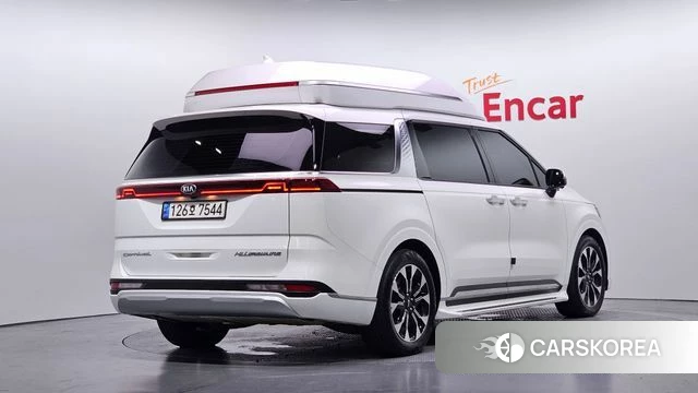 Kia Carnival 4th generation 2021 Белый из Кореи