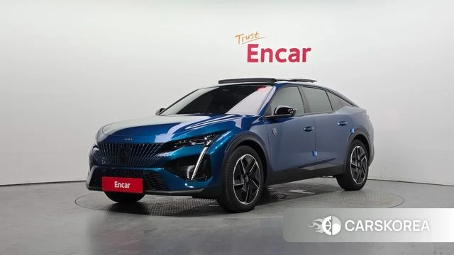 Peugeot 408 2023 Синий из Кореи