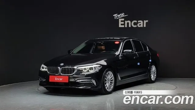 BMW 5 Series (G30) 2020 Черный из Кореи