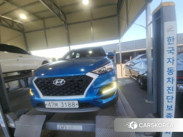 Hyundai All New Tucson 2018 Синий из Кореи