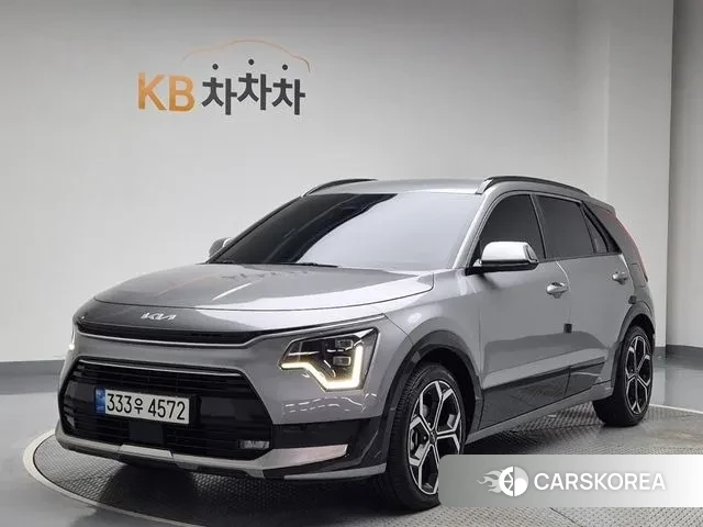 Kia Di Ol Nu Niro 2022 Серый из Кореи