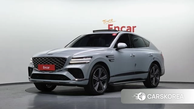 Genesis GV80 Coupe 2024 Серебристо-серый из Кореи