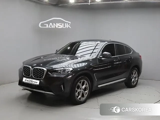 BMW X4 (G02) 2022 Серый из Кореи