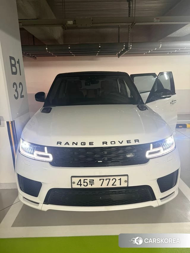 Land Rover Range Rover Sport 2nd Generation 2018 Белый из Кореи