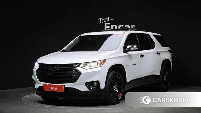 Chevrolet (GM Daewoo) Traverse 2021 Белый из Кореи