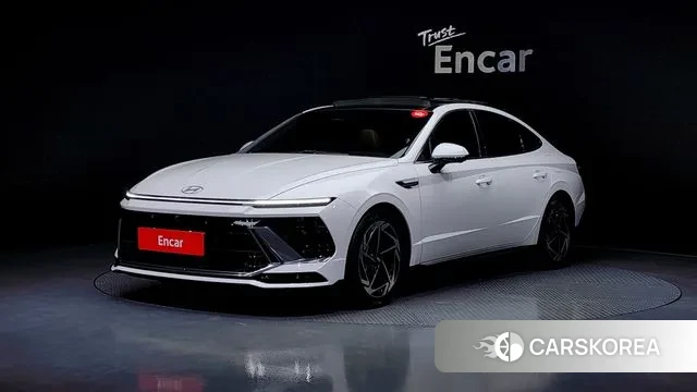 Hyundai Sonata D Edge (DN8) 2023 Белый из Кореи