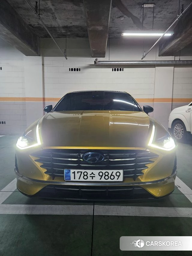 Hyundai Sonata (DN8) 2020 Песочный из Кореи
