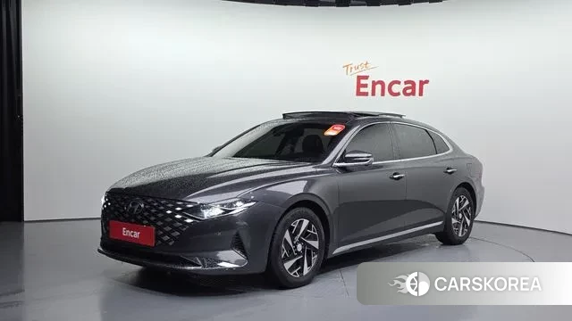 Hyundai The New Grandeur IG Hybrid 2020 Серый из Кореи