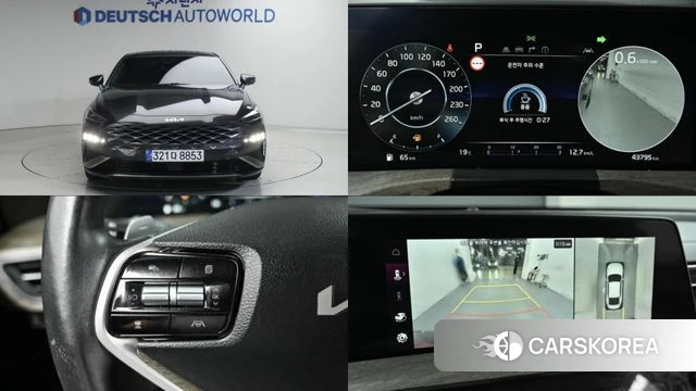 Kia K8 2022 Серый из Кореи