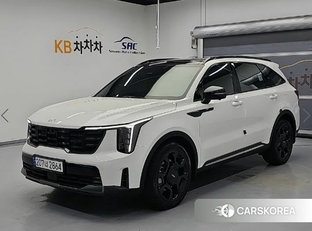 Kia The New Sorento 4th Generation 2023 Белый из Кореи
