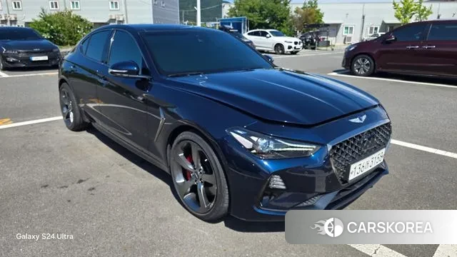 Genesis G70 2018 Синий из Кореи