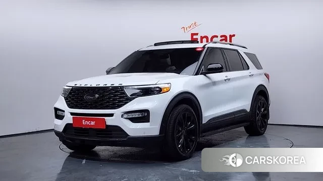 Ford Explorer 6th Generation 2022 Белый из Кореи