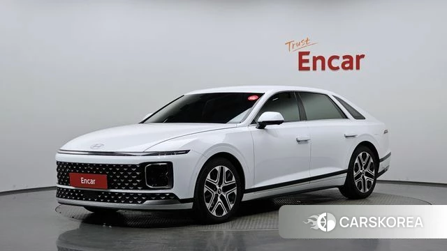 Hyundai Grandeur Hybrid (GN7) 2023 Белый из Кореи