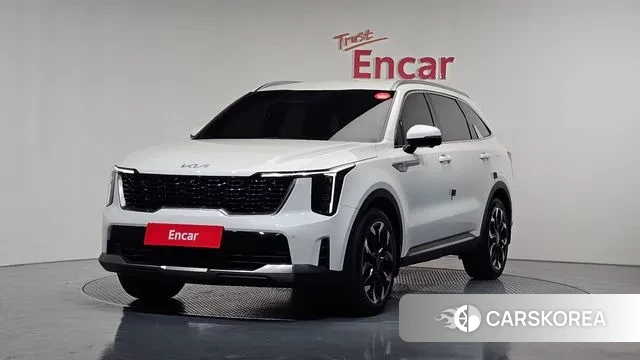 Kia The New Sorento 4th Generation 2023 Белый из Кореи