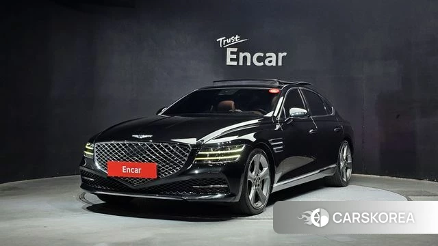 Genesis G80 (RG3) 2022 Черный из Кореи