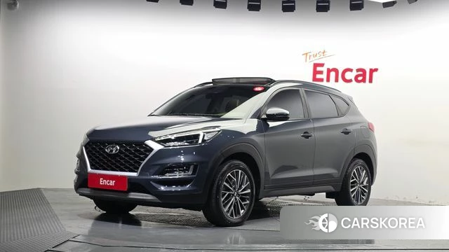 Hyundai All New Tucson 2019 Синий из Кореи