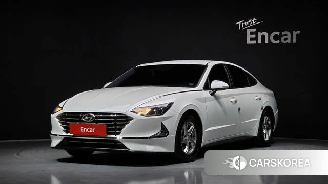 Hyundai Sonata (DN8) 2019 Белый из Кореи