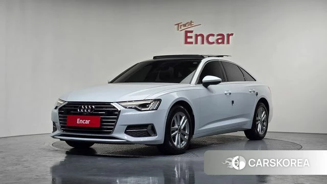 Audi A6 (C8) 2022 Белый из Кореи