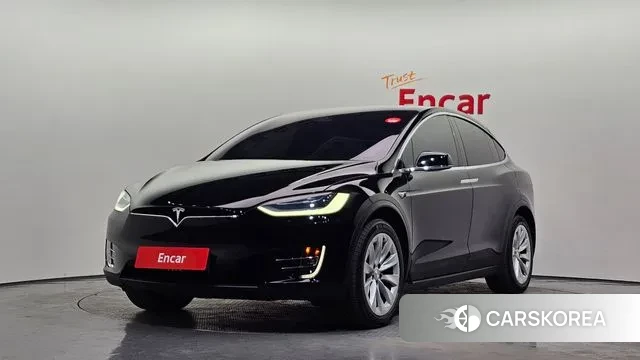 Tesla Model X 2020 Черный из Кореи