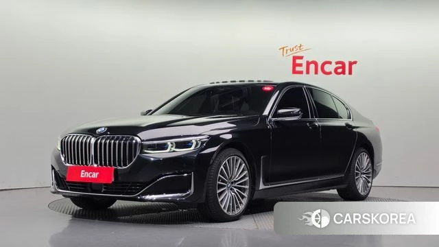 BMW 7 Series (G11) 2022 Черный из Кореи
