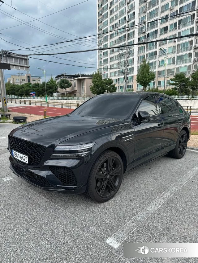 Genesis GV80 Coupe 2025 Черный из Кореи