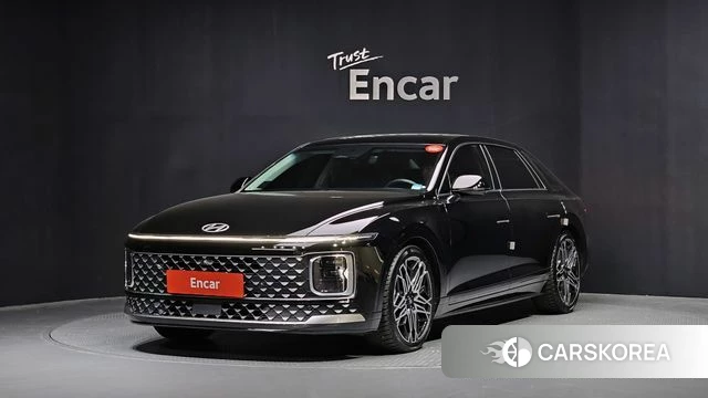 Hyundai Grandeur Hybrid (GN7) 2023 Черный из Кореи