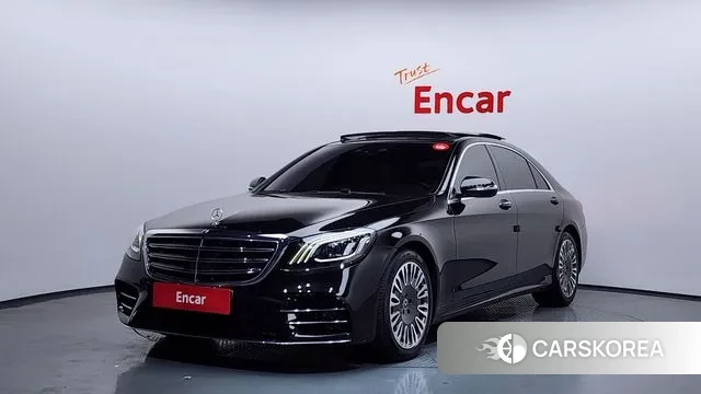 Mercedes-Benz S-Class W222 2020 Черный из Кореи