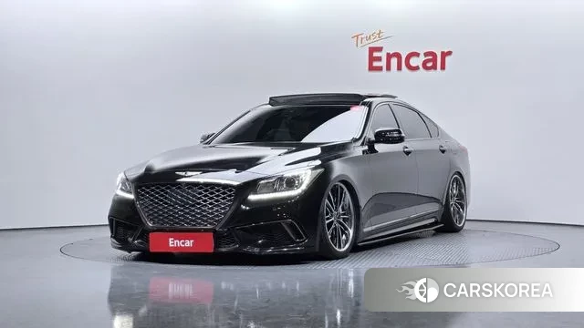 Genesis G80 2018 Черный из Кореи