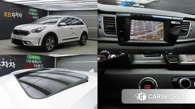 Kia Niro 2018 Белый из Кореи