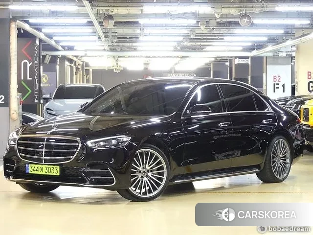 Mercedes-Benz S-Class W223 2024 Черный из Кореи