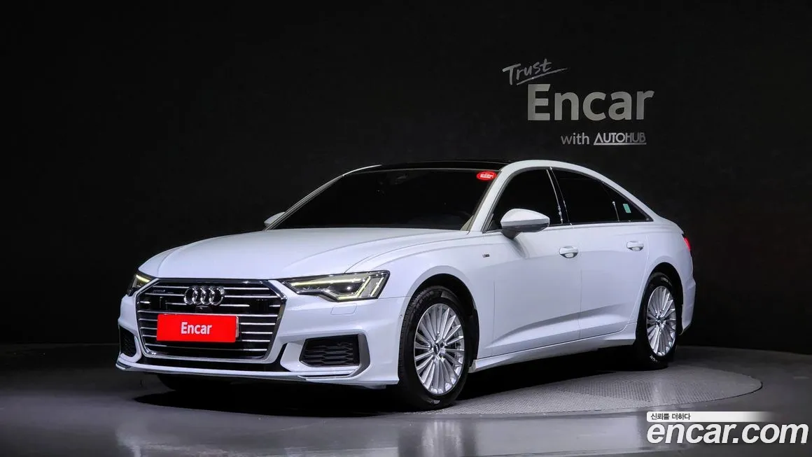 Audi A6 (C8) 2020 Белый из Кореи