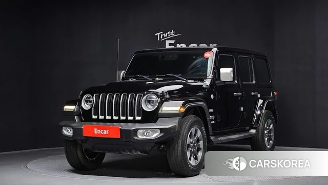 Jeep Wrangler (JL) 2022 Черный из Кореи